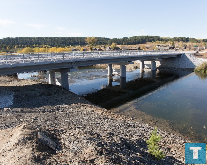 Изображение В селе Серебрянка торжественно открыли новый мост 